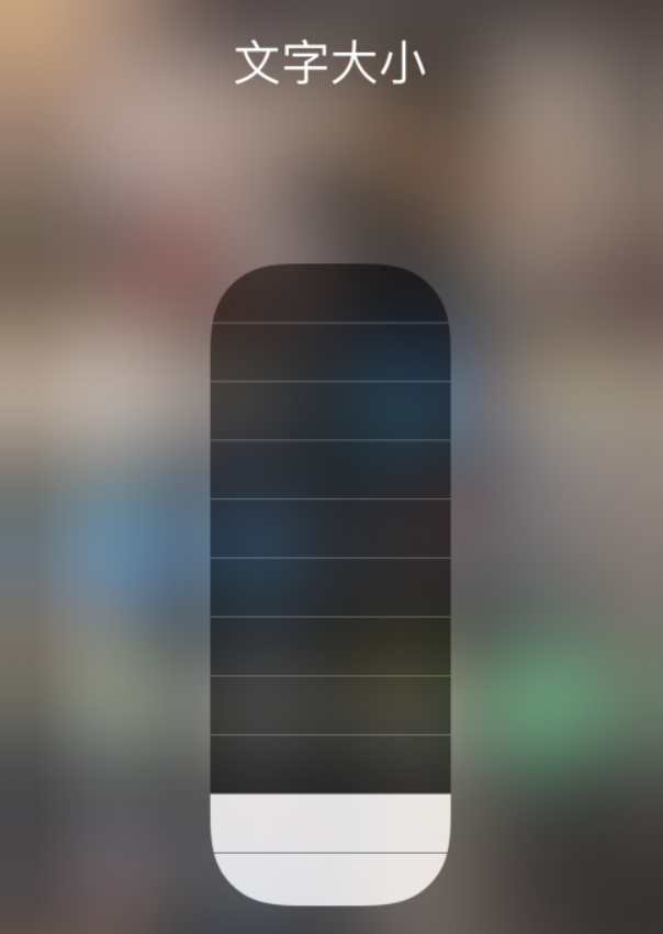 右玉苹果手机维修分享小技巧：在 iPhone 控制中心快速调节字体大小 