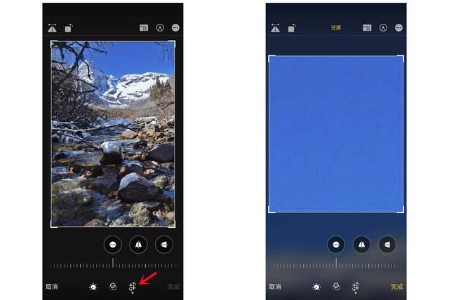 右玉苹果手机维修分享iPhone手机如何使用裁剪功能隐藏照片 