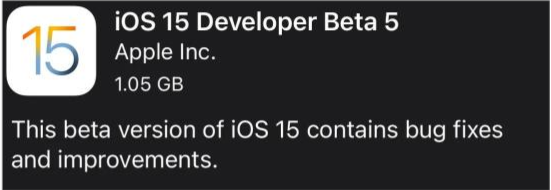 右玉苹果手机维修分享如何升级到iOS15.0 beta5 