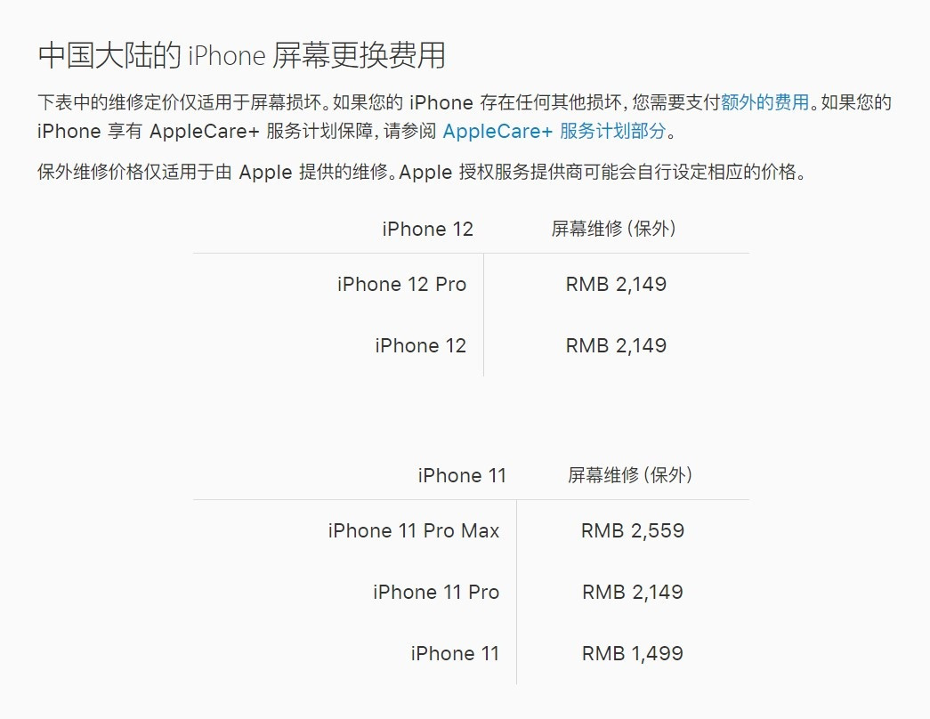 右玉苹果手机维修分享iPhone 12/12 Pro 更换屏幕多少钱 